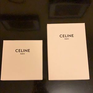 Celine jewelry gift boxes and gift bags